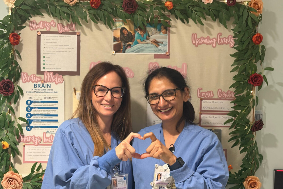 Michelle Weeks, BSN, RN, RNC-OB and Harpreet Dokal, BSN, RN