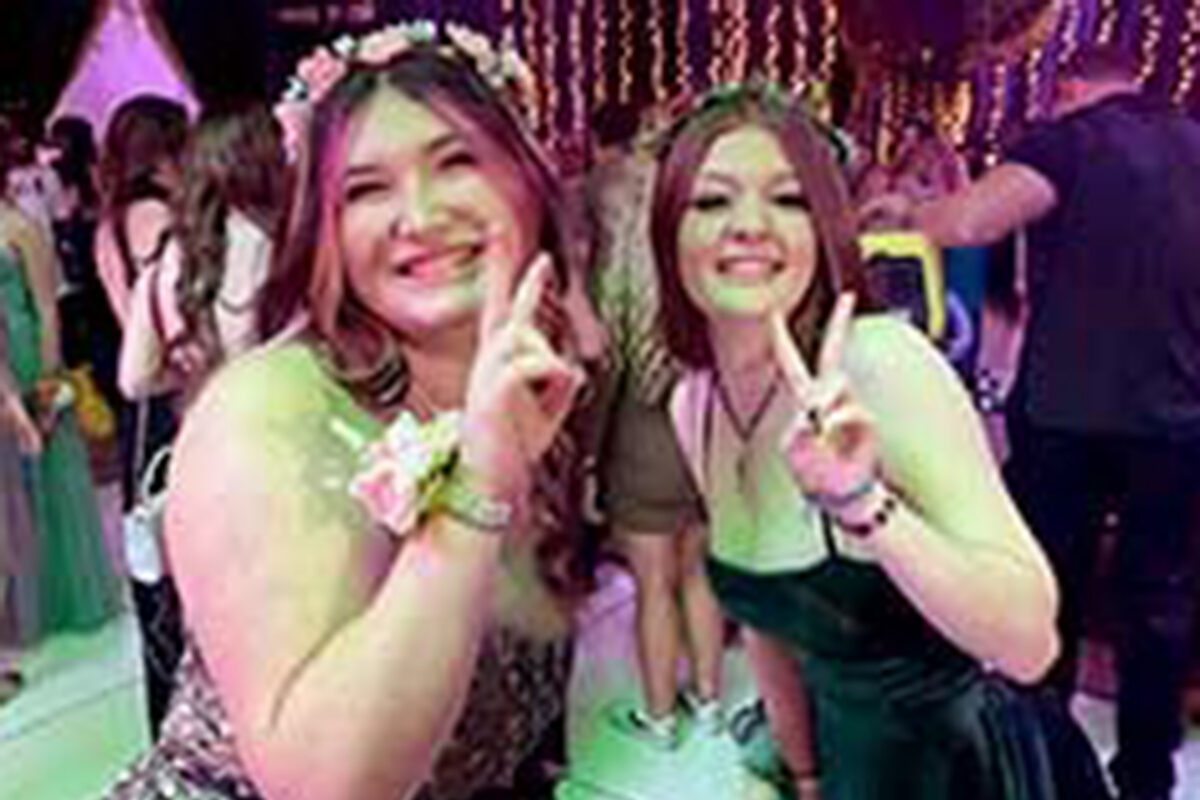 Pediatric prom attendees