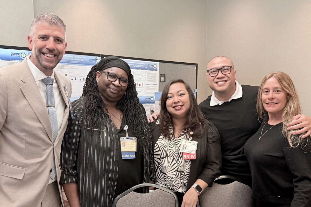 Daniel Ramberger, Sheila Rowe, Vanessa Stone, Ronualdo Ylanan, and Donna Blevins