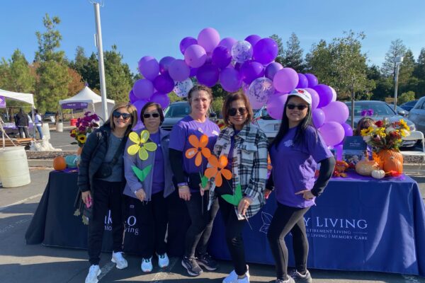 Nurses at the Walk to End Alzheimers