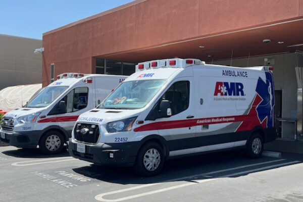 Two ambulances