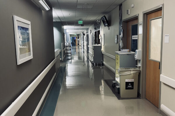 hallway of the Oakland Medical Center