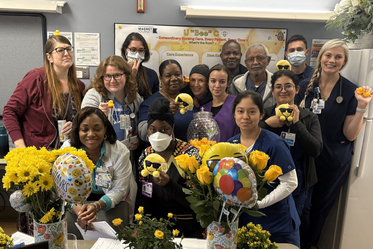Group of nurses at a celebration