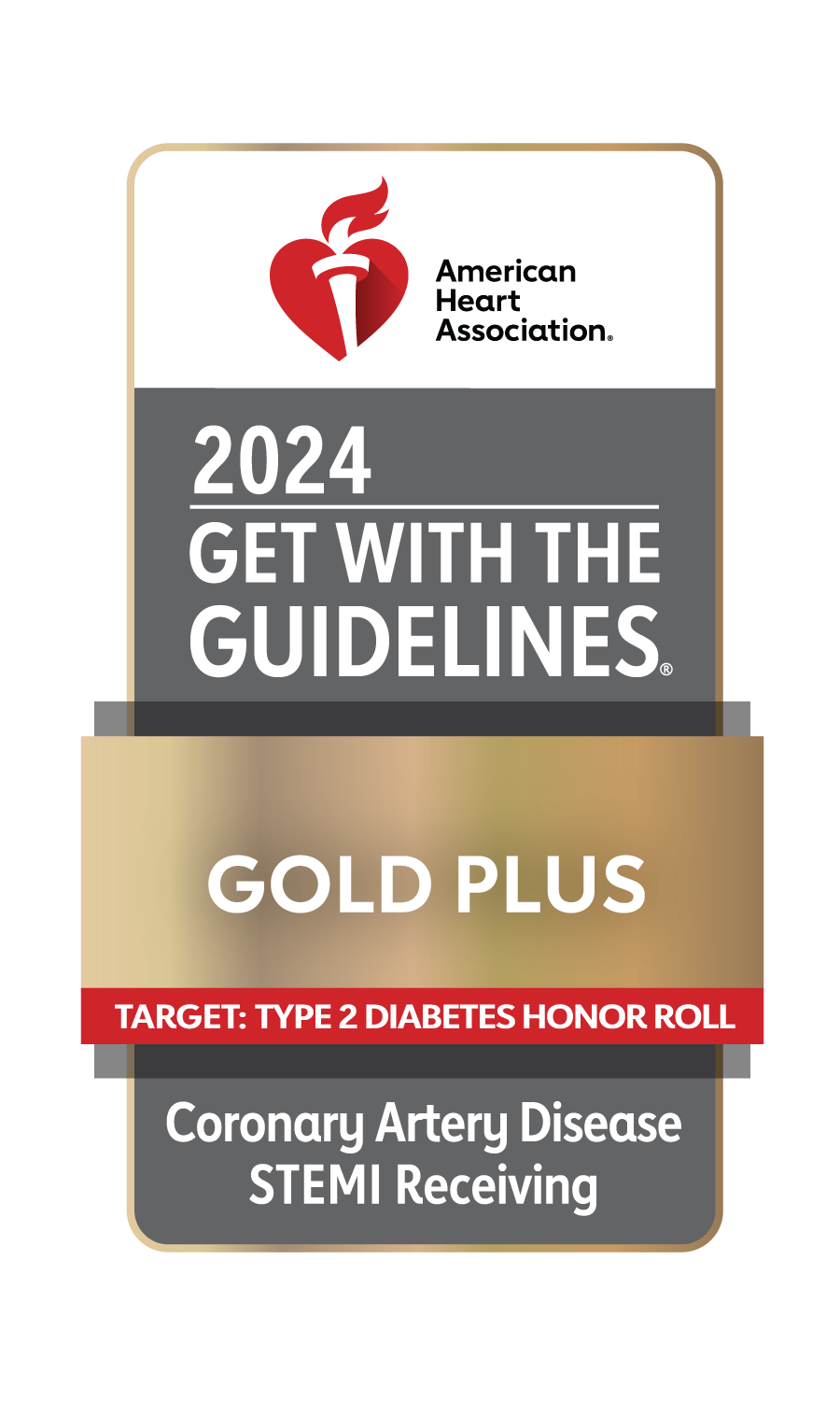 AHA Get with the Guidelines Coronary Artery Disease Gold Plus AHA Get with the Guidelines Coronary Artery Disease Gold Plus