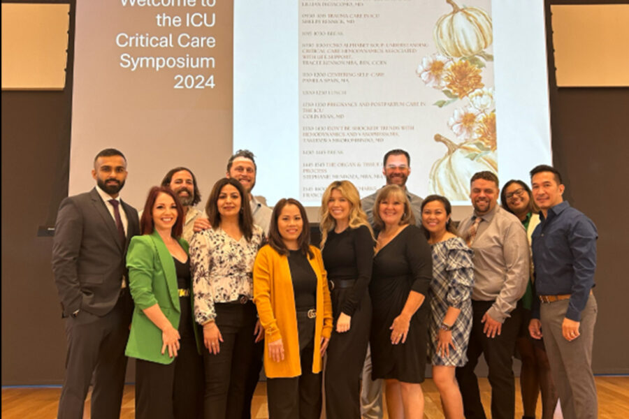 Group of nurses at the ICU Critical Care Symposium