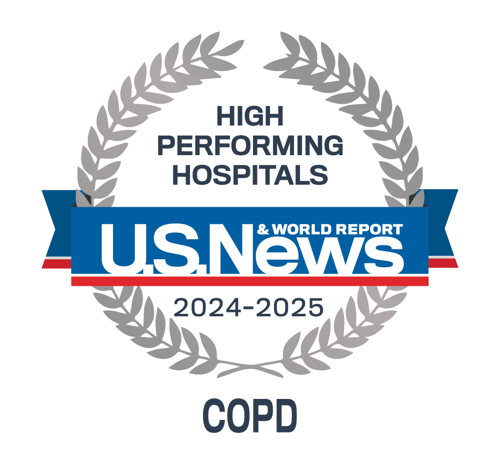 U.S. News and World Report High Performing Hospital