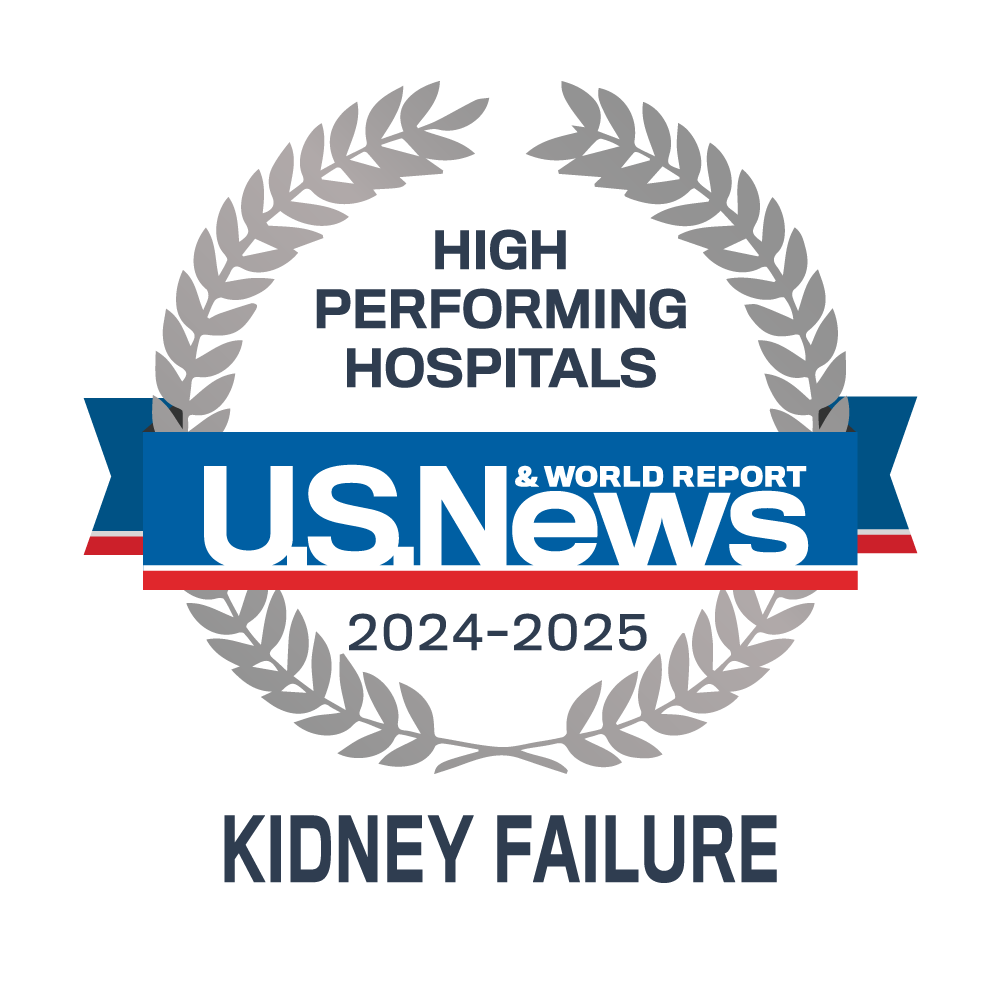 U.S. News and World Report High Performing Hospital