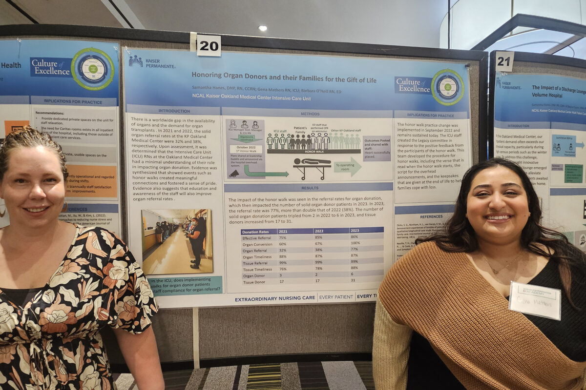 2 Nurses at the RIA Conference