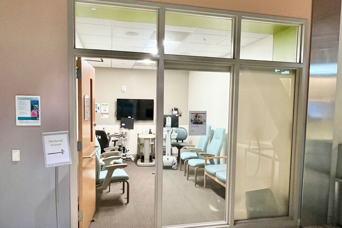 Photo of chairs in a lounge waiting room