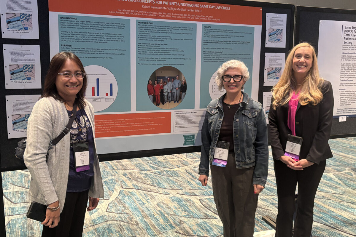 Tracy Kleiner, Adrianna Torres, and Grace de Leon