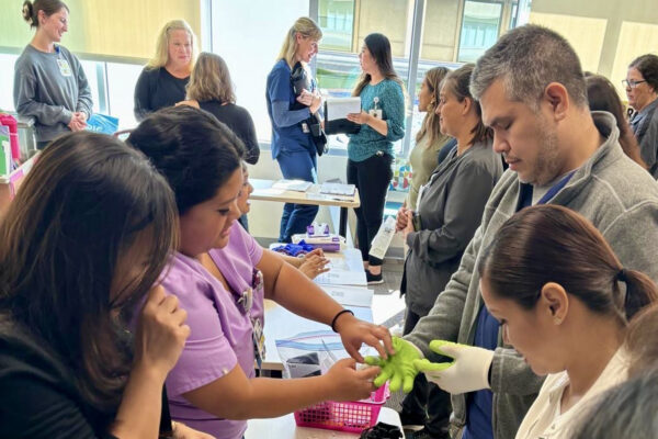 Nurses at the geriatric symposium