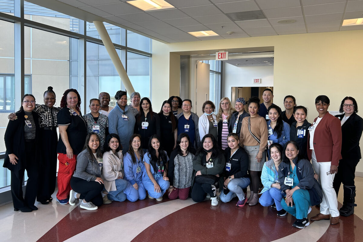 San Leandro clinical preceptors gathered for a celebration.