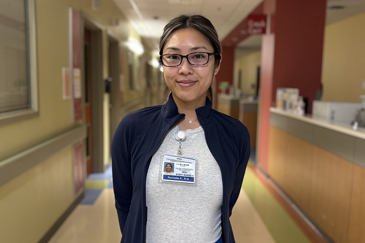 Rochelle Keo, BSN, RN in the Redwood City hospital